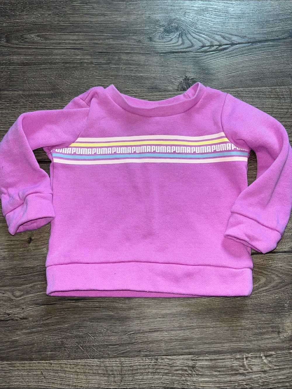 Puma Crewneck Sweatshirt & Joggers Set size 18mos - Picture 5 of 6
